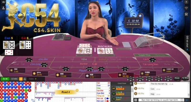 Luật chơi cơ bản và cách tính điểm trong Bài Baccarat C54